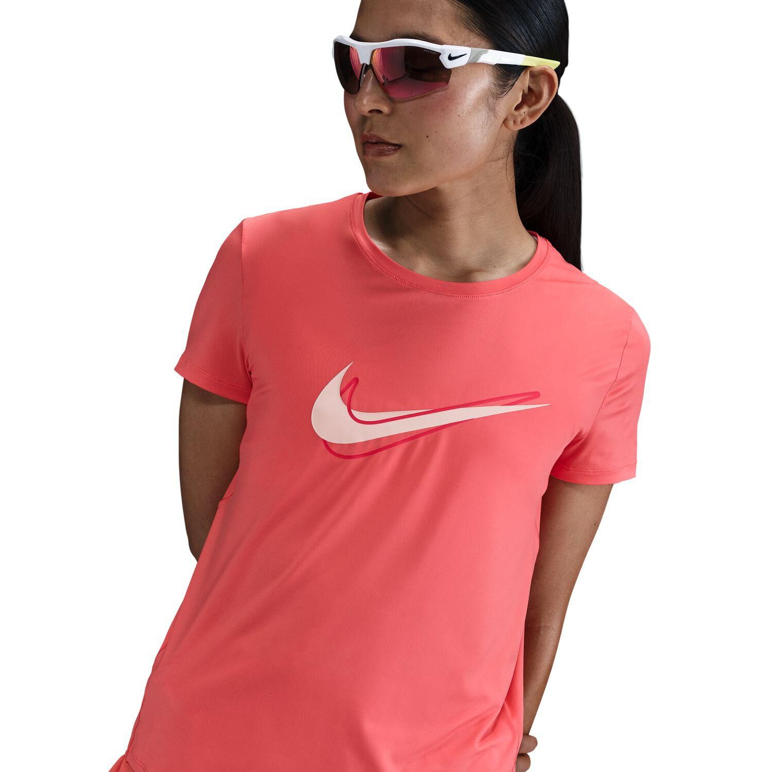 NIKE「【NIKE ｳｪｱ】W ONE SWSH HBR SS TOP」|Tシャツ・カットソー|