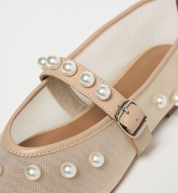 ODETTE E ODILE「パーリーメリージェーンフラット10&uarr;」|パンプス|