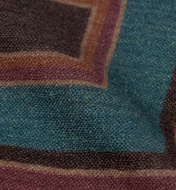 UNITED ARROWS「＜molteni＞スクエアプリント ポケットチーフ」|ハンカチ|