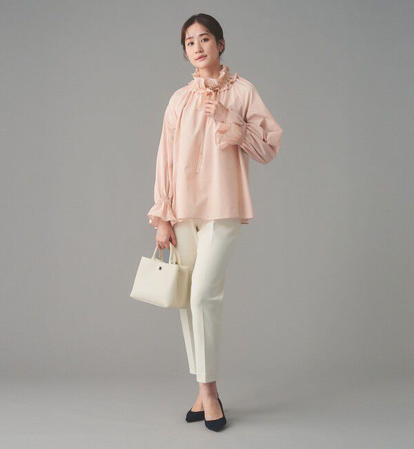 UNITED ARROWS「レースフリルカラー 2WAY ブラウス ‐はっ水‐」|シャツ・ブラウス|