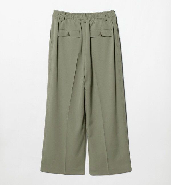UNITED ARROWS「アセテートポリエステル ベイカーパンツ」|チノ|