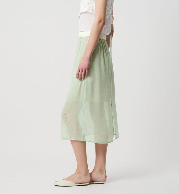 AEWEN MATOPH「＜AEWEN MATOPH＞シアービーズフリンジスカート」|スカート|