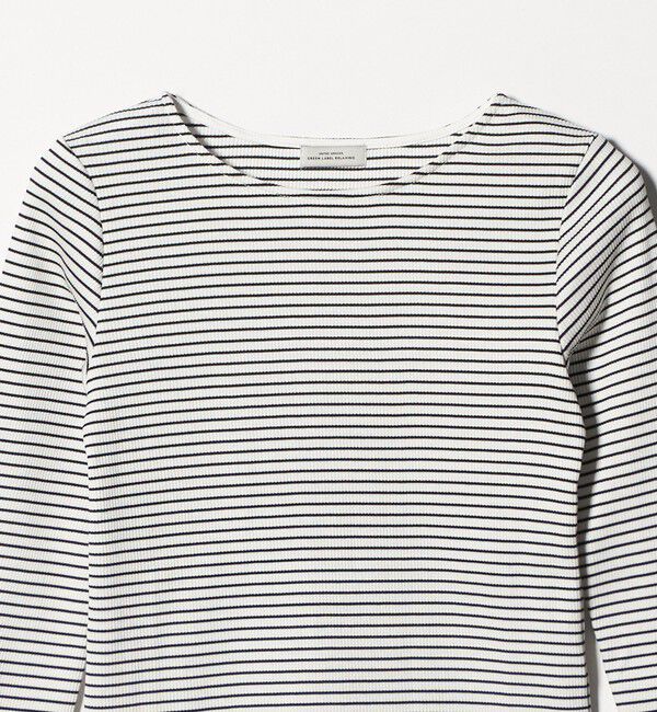 UNITED ARROWS green label relaxing「ブライトリブ ボートネック ロングスリーブ カットソー」|Tシャツ・カットソー|