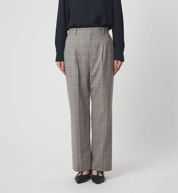 UNITED ARROWS green label relaxing「［size SHORT/TALLあり］カチリラ ストレート パンツ ウォッシャブル ストレッチ」|スラックス|