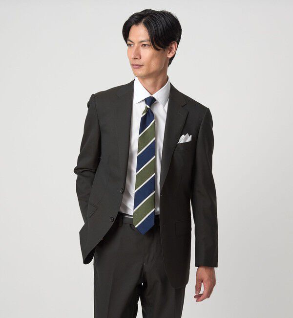 UNITED ARROWS green label relaxing「コットン ブロード ワイドカラー ドレスシャツ -形態安定-」|シャツ・ブラウス|