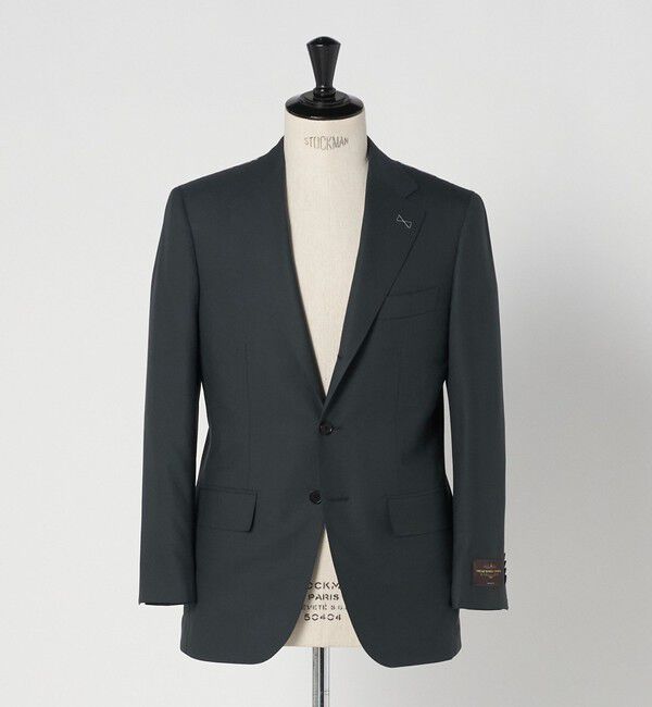 UNITED ARROWS green label relaxing「VITALE BARBERIS CANONICO ラスティック 無地 3B CLS/D スーツジャケット セットアップジャケット」|スーツ|