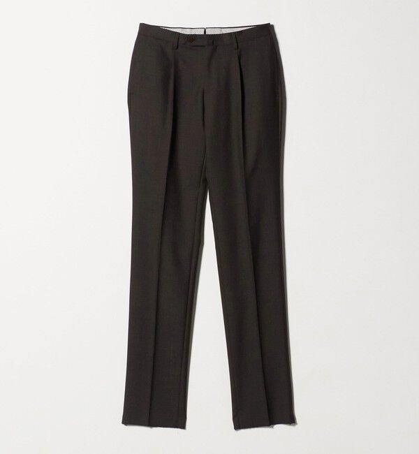 UNITED ARROWS green label relaxing「VITALE BARBERIS CANONICO ラスティック 無地 CLS 1プリーツ スーツパンツ セットアップパンツ」|スーツ|