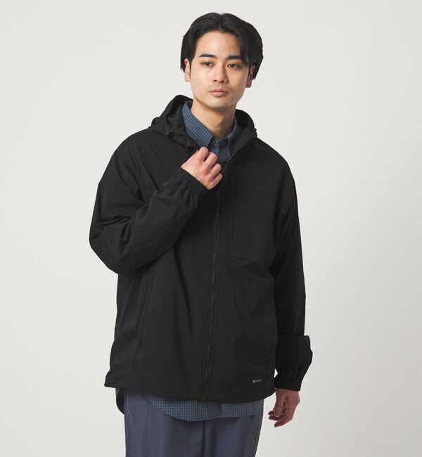 UNITED ARROWS green label relaxing「＜snow peak＞ユーティリティ パーカー ナイロンジャケット」|アウトドア|BLACK