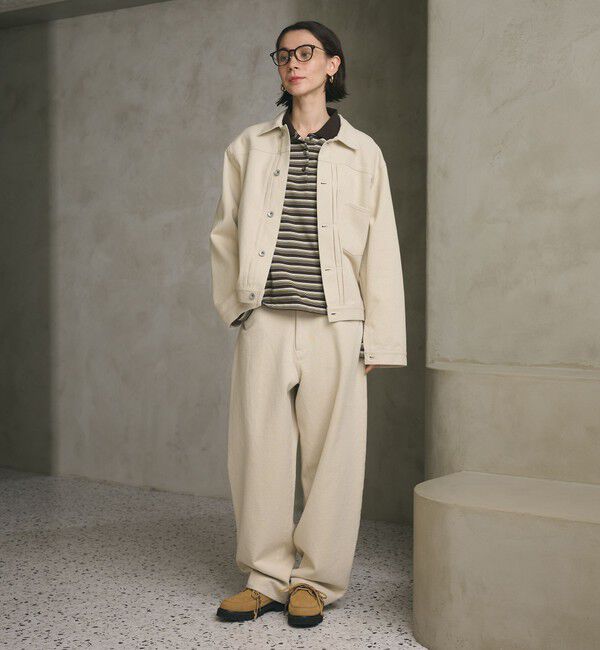 BEAUTY&YOUTH UNITED ARROWS「コットンツイル カーブパンツ ウォッシャブル」|その他|NATURAL