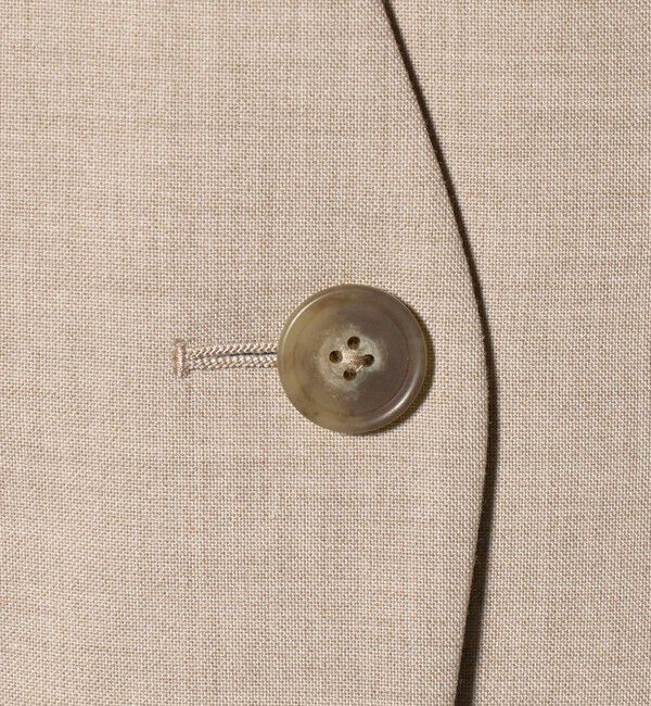 BEAUTY&YOUTH UNITED ARROWS「ポリエステルブレンド カラーレス ショートジャケット」|ノーカラージャケット|