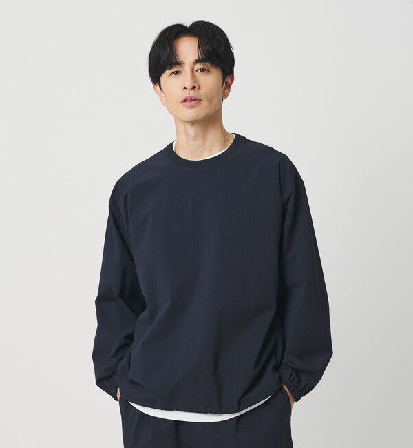 BEAUTY&YOUTH UNITED ARROWS「360&deg;MASTER アジャスト クルーネック カットソー セットアップ対応 撥水 ストレッチ ウォッシャブル」|Tシャツ・カットソー|