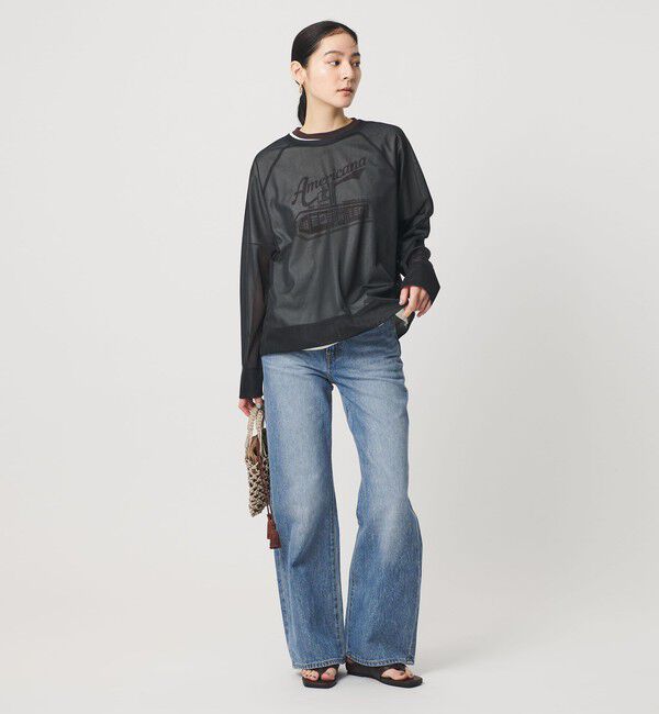 BEAUTY&YOUTH UNITED ARROWS「＜Levi&rsquo;s＞RIBCAGE ワイドデニムパンツ」|デニム|