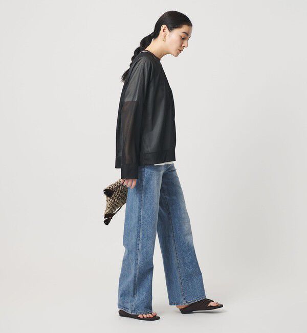 BEAUTY&YOUTH UNITED ARROWS「＜Levi&rsquo;s＞RIBCAGE ワイドデニムパンツ」|デニム|
