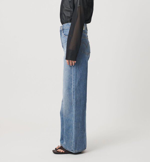 BEAUTY&YOUTH UNITED ARROWS「＜Levi&rsquo;s＞RIBCAGE ワイドデニムパンツ」|デニム|