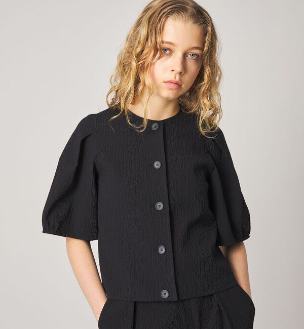 STEVEN ALAN「＜Steven Alan＞リップル コットン ブラウス」|シャツ・ブラウス|