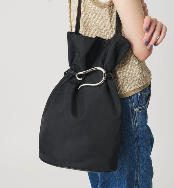 BEAUTY&YOUTH UNITED ARROWS「＜LE VERNIS＞Poire バケット ショルダーバッグ M」|ショルダー・メッセンジャー|BLACK