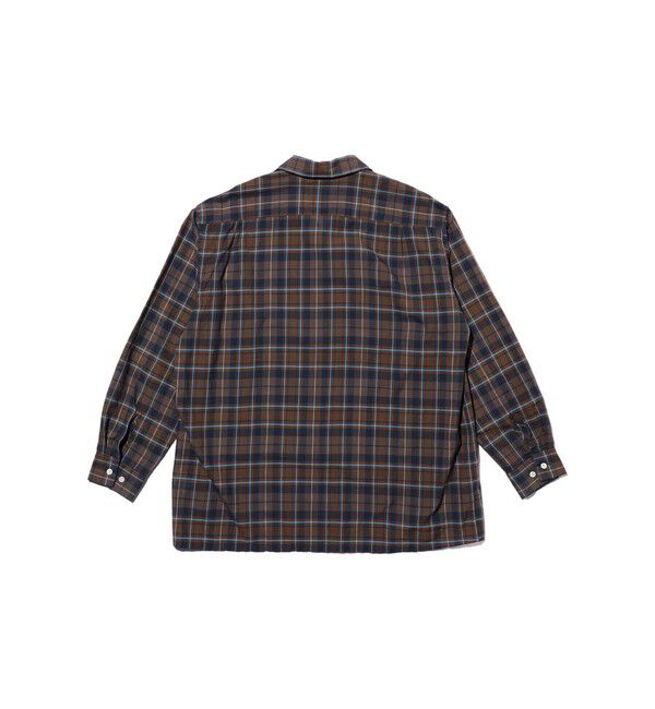 BEAMS PLUS「Open Collar Madras」|シャツ・ブラウス|