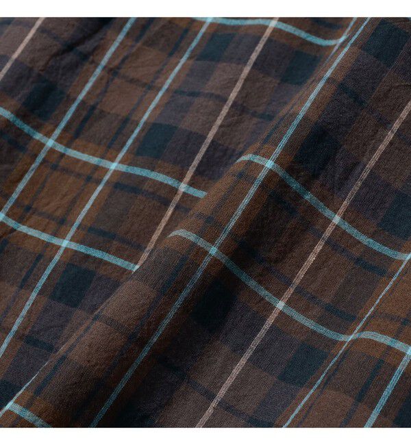 BEAMS PLUS「Open Collar Madras」|シャツ・ブラウス|