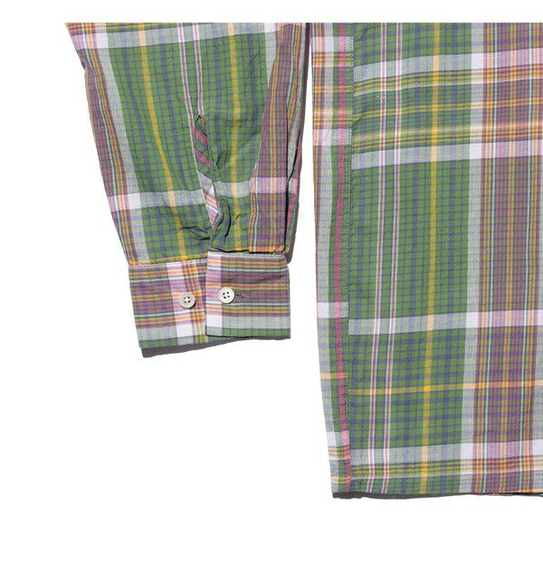 BEAMS PLUS「Open Collar Madras」|シャツ・ブラウス|