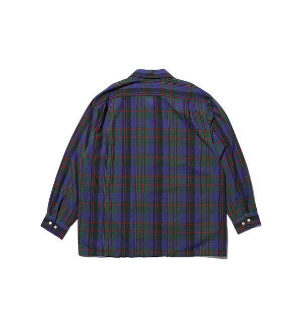 BEAMS PLUS「Open Collar Madras」|シャツ・ブラウス|