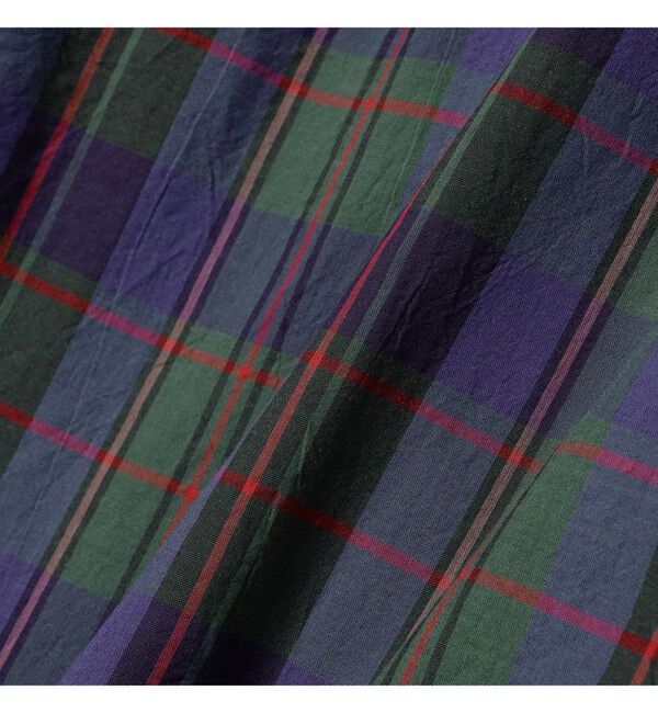 BEAMS PLUS「Open Collar Madras」|シャツ・ブラウス|