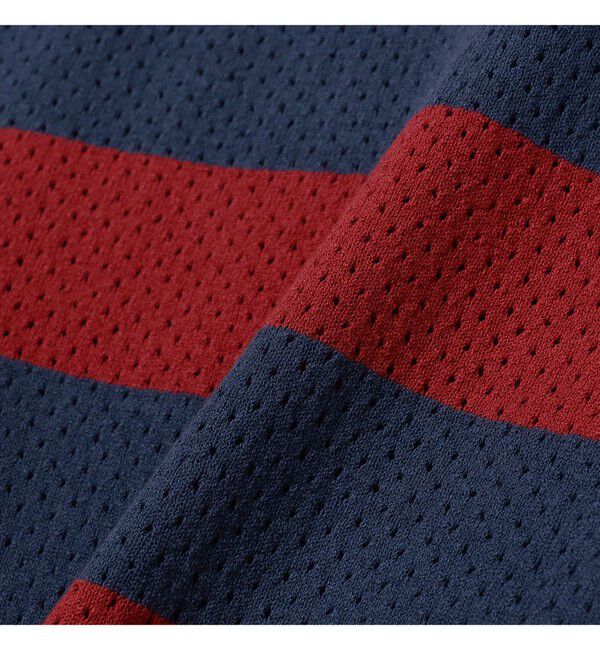 BEAMS PLUS「Crew Rugger Stripe」|ニット・セーター|