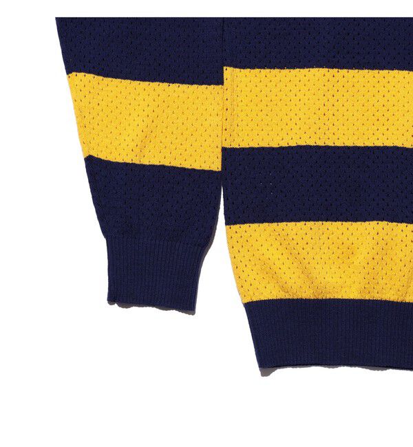 BEAMS PLUS「Crew Rugger Stripe」|ニット・セーター|
