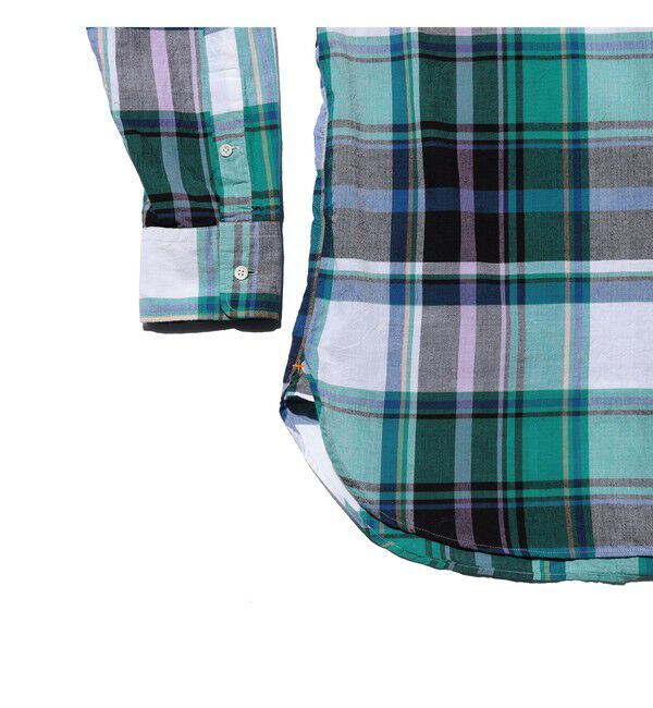 BEAMS PLUS「B.D. Classic-fit Madras」|シャツ・ブラウス|