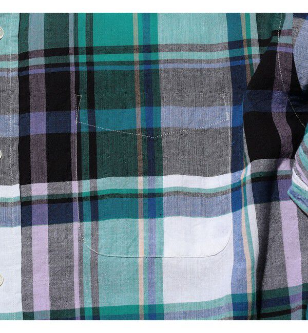 BEAMS PLUS「B.D. Classic-fit Madras」|シャツ・ブラウス|