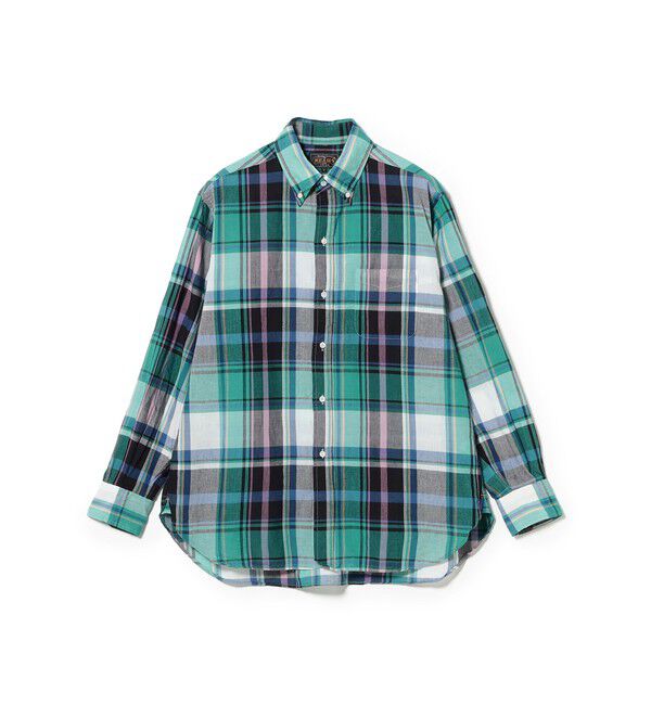 BEAMS PLUS「B.D. Classic-fit Madras」|シャツ・ブラウス|