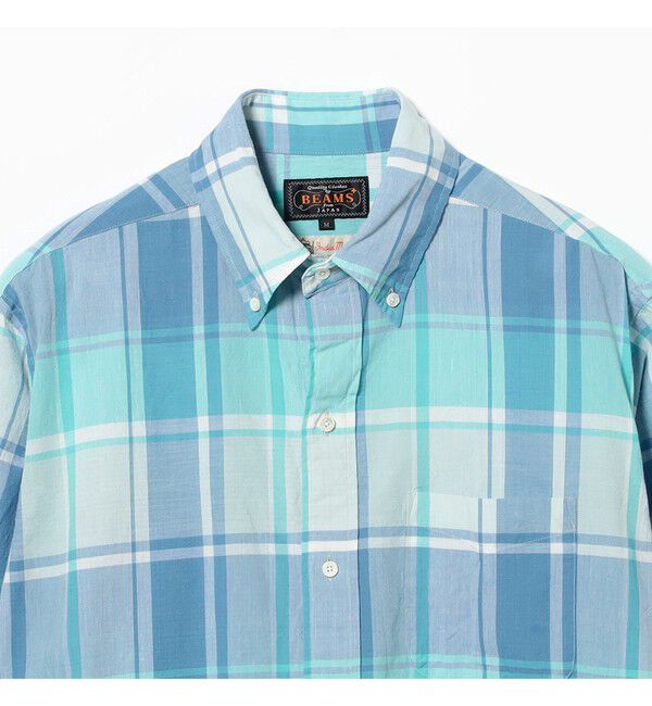 BEAMS PLUS「B.D. Classic-fit Madras」|シャツ・ブラウス|