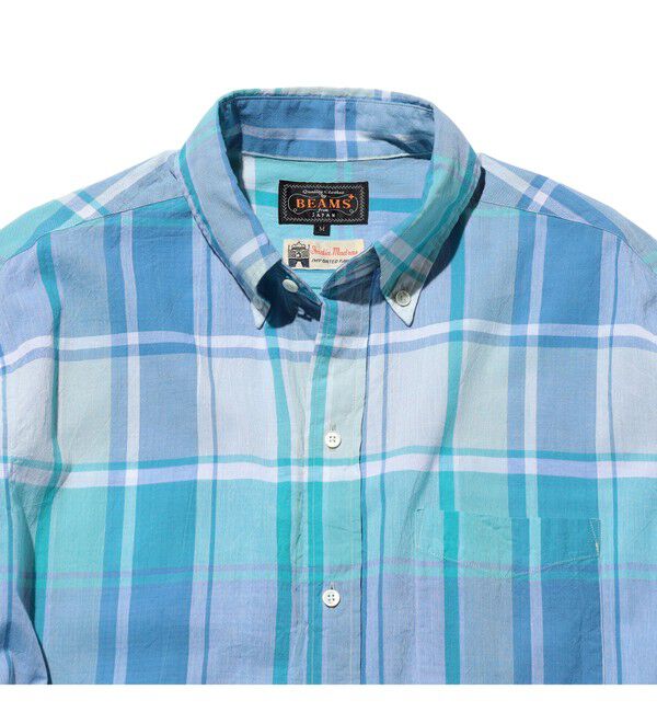 BEAMS PLUS「B.D. Classic-fit Madras」|シャツ・ブラウス|