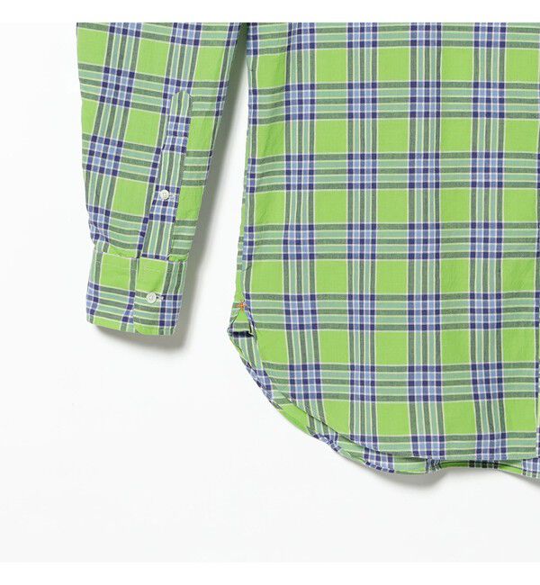BEAMS PLUS「B.D. Classic-fit Super Madras」|シャツ・ブラウス|
