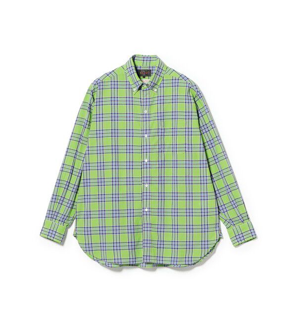 BEAMS PLUS「B.D. Classic-fit Super Madras」|シャツ・ブラウス|
