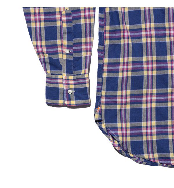 BEAMS PLUS「B.D. Classic-fit Super Madras」|シャツ・ブラウス|