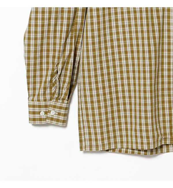 BEAMS PLUS「Open Collar 80/2 Madras」|シャツ・ブラウス|