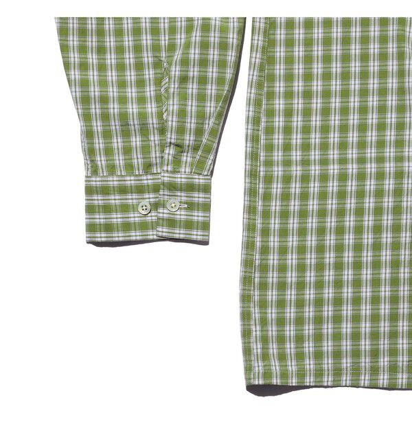 BEAMS PLUS「Open Collar 80/2 Madras」|シャツ・ブラウス|