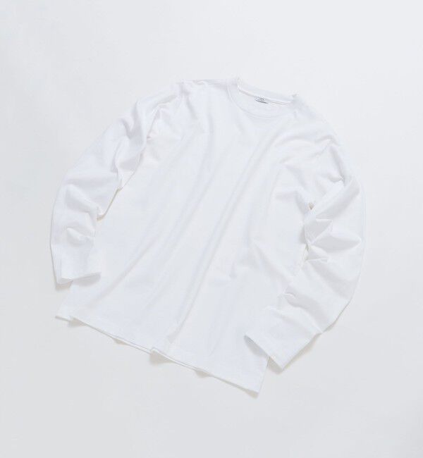 SHIPS「SHIPS: 抗菌・防臭 NANO-FINE(R) ハイゲージ クルーネック Tシャツ (ロンT)」|Tシャツ・カットソー|