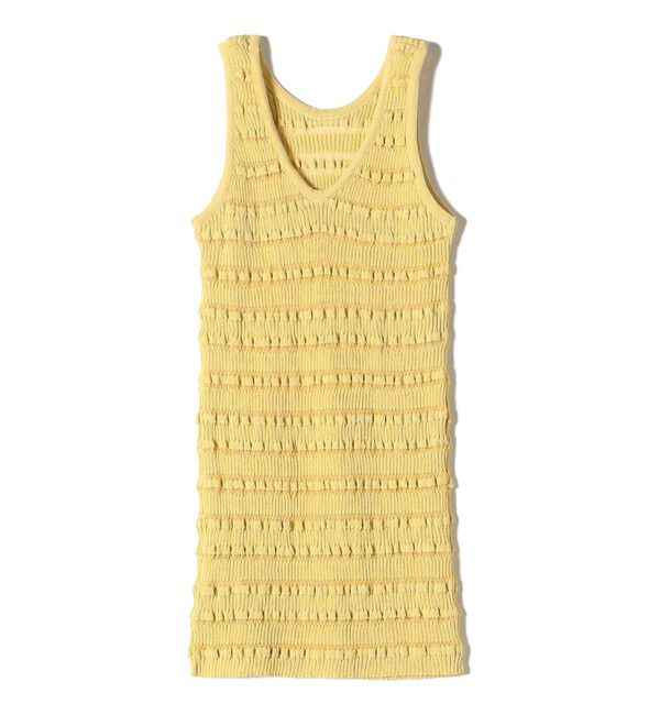 SHIPS for women「NEPLA.:〈手洗い可能〉ニット ジャカード タンク」|ニット・セーター|