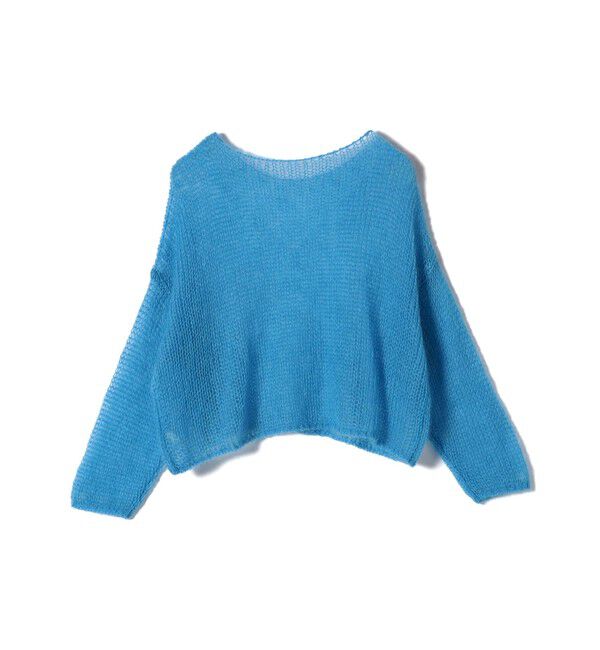 SHIPS for women「モヘヤ メッシュ プルオーバー」|ニット・セーター|