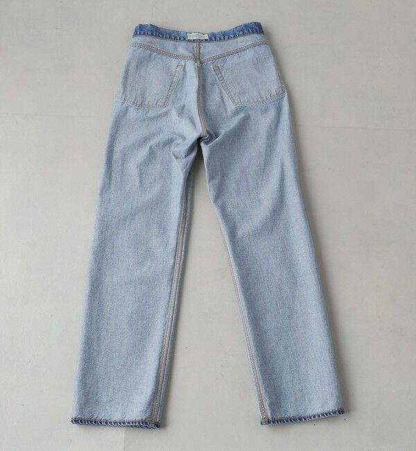 SHIPS for women「SHIPS NINE CASE:〈手洗い可能〉フロント スラント デニム」|デニム|