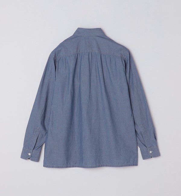 SHIPS「【SHIPS別注】Salvatore Piccolo: ストーンウォッシュデニム ボタンダウンシャツ」|シャツ・ブラウス|
