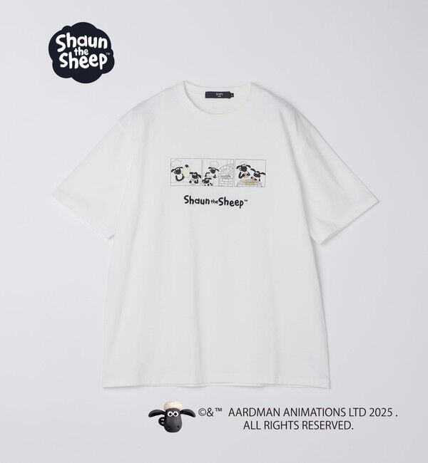 SHIPS Colors 「SHIPS Colors:ひつじのショーン コミック プリント Tシャツ◇」|Tシャツ・カットソー|