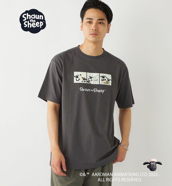 SHIPS Colors 「SHIPS Colors:ひつじのショーン コミック プリント Tシャツ◇」|Tシャツ・カットソー|