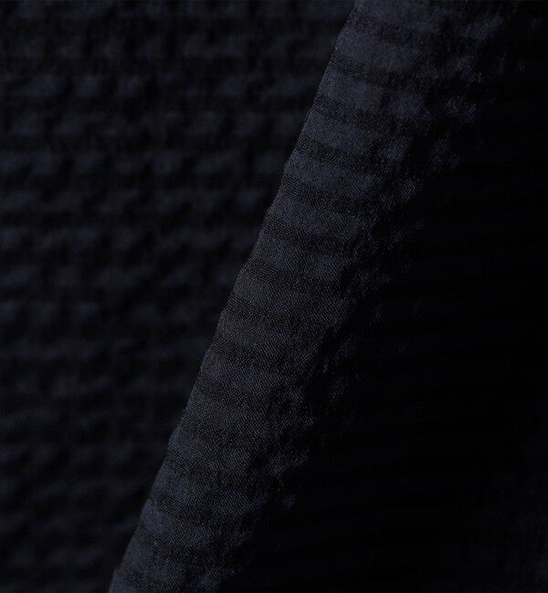 SHIPS for women「SHIPS Primary Navy Label:ストレッチ ギンガム ボウタイ ブラウス」|シャツ・ブラウス|