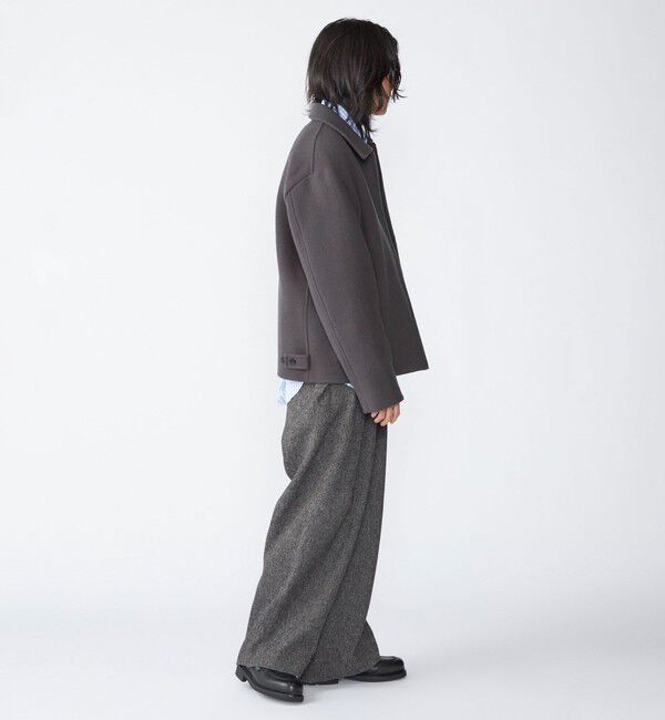 SHIPS「SHIPS: メルトン ジップ ブルゾン」|ブルゾン・スタジャン|