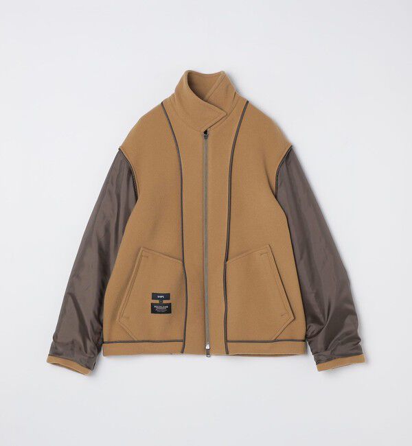 SHIPS「SHIPS: メルトン ジップ ブルゾン」|ブルゾン・スタジャン|