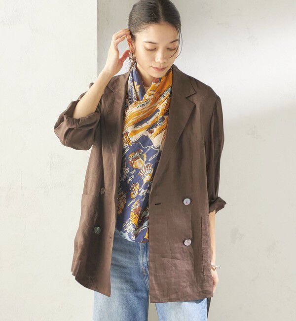 SHIPS for women「《予約》〈手洗い可能〉ラミー 4 ジャケット 26SS」|テーラードジャケット|