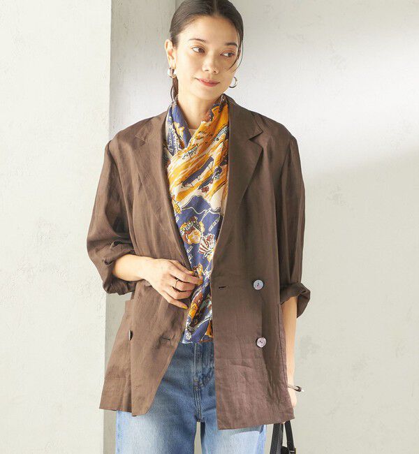 SHIPS for women「《予約》〈手洗い可能〉ラミー 4 ジャケット 26SS」|テーラードジャケット|