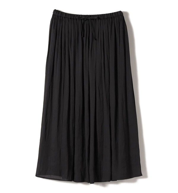 SHIPS for women「〈手洗い可能〉シアー メッシュ ギャザー スカート」|スカート|